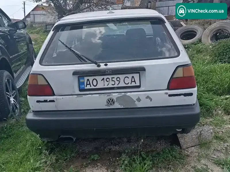 Volkswagen Golf 1986, фото з оголошення 2 з 7, VIN WVWZZZ19ZHW095116