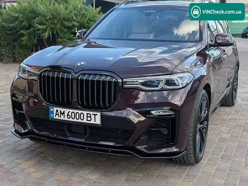 BMW X7 2021, фото з оголошення 1 з 20, VIN 5UXCX6C03N9K54911