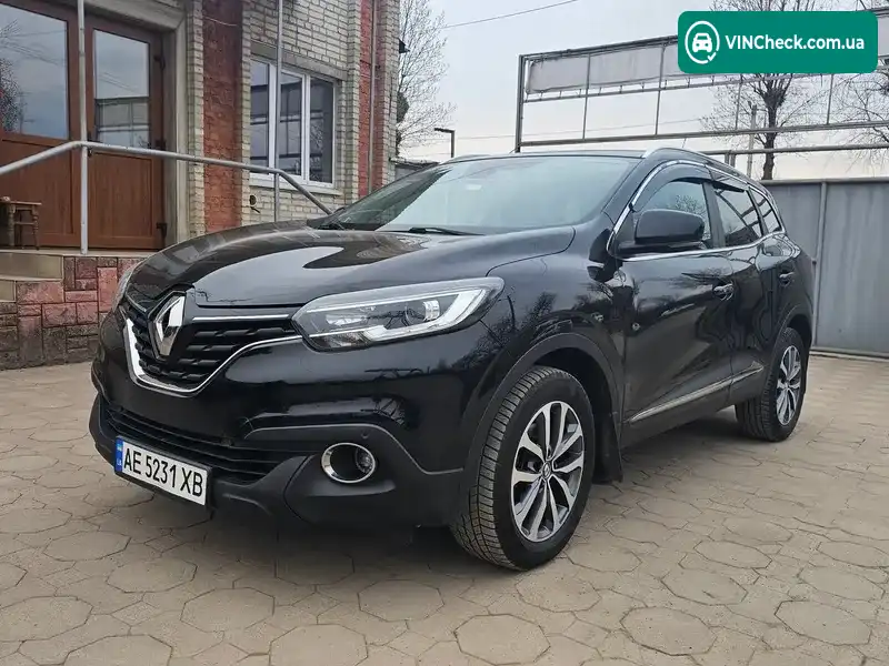Renault Kadjar 2016, фото з оголошення 2 з 20, VIN VF1RFE00155310685