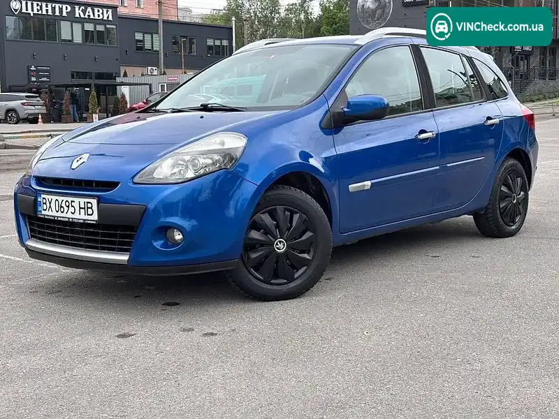Renault Clio 2009, фото з оголошення 1 з 2, VIN VF1KR1P0H41725843