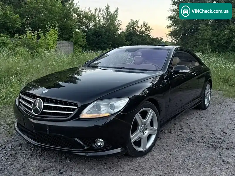 Mercedes-Benz CL-Class 2007, фото з оголошення 1 з 20, VIN WDD2163711A005923