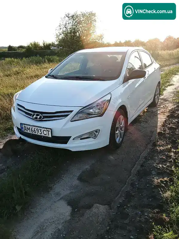 Hyundai Solaris 2016, фото з оголошення 1 з 3, VIN Z94CT41CAHR538809