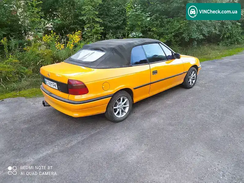 Opel Astra 1995, фото з оголошення 2 з 13, VIN W0L000053SB025396