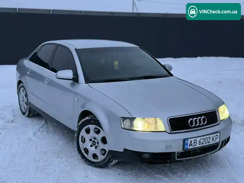 Audi A4 2002, фото з оголошення 2 з 19, VIN WAUZZZ8E22A078419