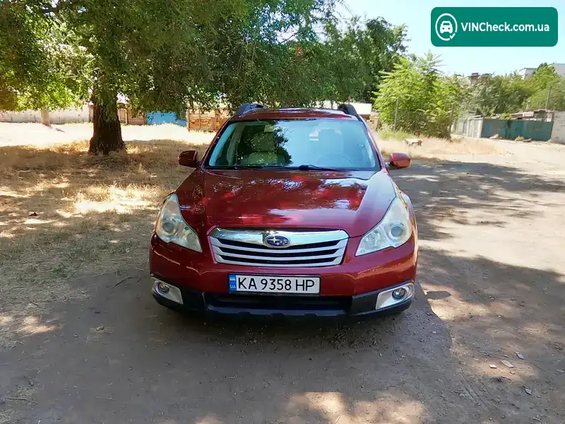Subaru Outback 2010, фото з оголошення 2 з 17, VIN 4S4BRBCC1B3316522