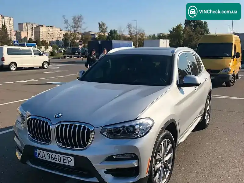 BMW X3 2019, фото з оголошення 1 з 10, VIN 5UXTR9C5XKLR04288