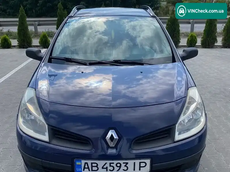 Renault Clio 2008, фото з оголошення 1 з 20, VIN VF1KR1P0H39350582