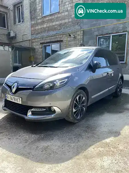 Renault Scenic 2015, фото з оголошення 1 з 16, VIN VF1JZ490J53770441