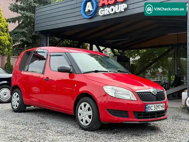 Skoda Roomster 2012, фото з оголошення 1 з 7, VIN TMBNC25J1D7019972