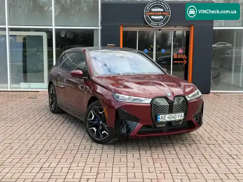 BMW iX 2022, фото з оголошення 2 з 21, VIN WB523CF02PCL56379