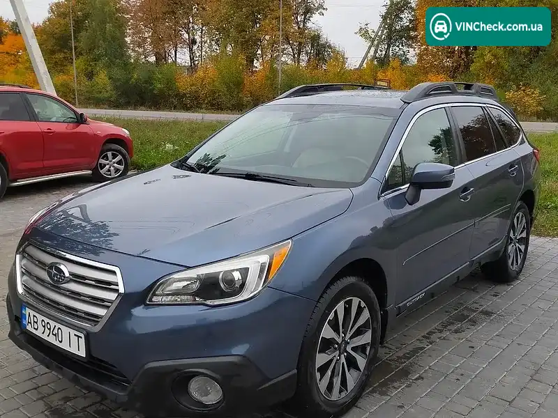 Subaru Outback 2015, фото з оголошення 2 з 20, VIN 4S4BSBNCXG3234958