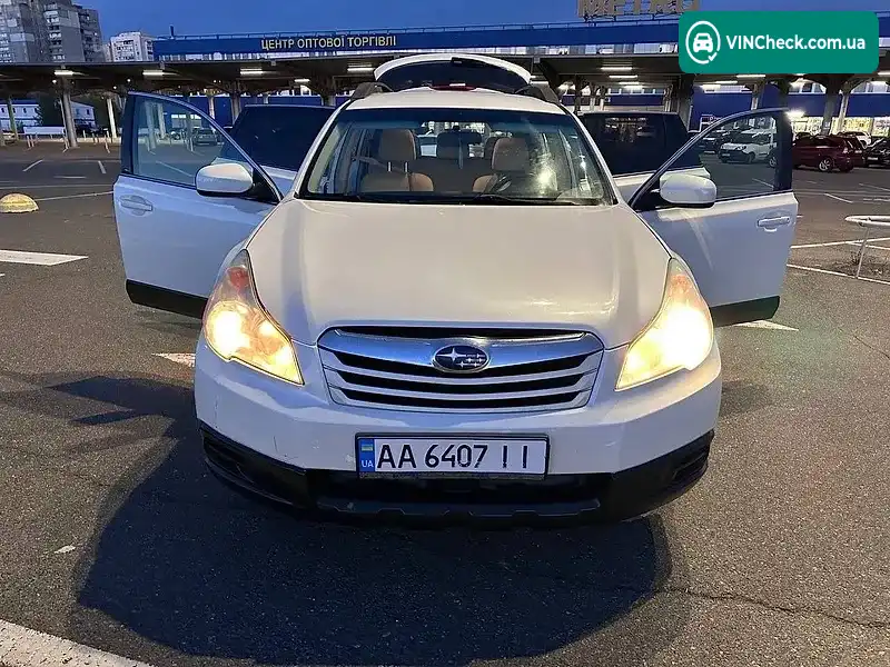 Subaru Outback 2010, фото з оголошення 1 з 20, VIN 4S4BRBAC6A1355541