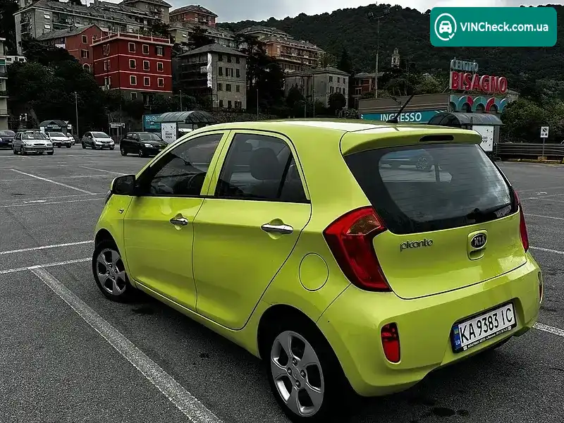 Kia Picanto 2013, фото з оголошення 2 з 8, VIN KNABX512BDT494727