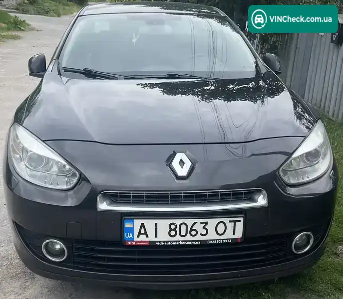 Renault Fluence 2011, фото з оголошення 1 з 19, VIN VF1LZBT0T45998570