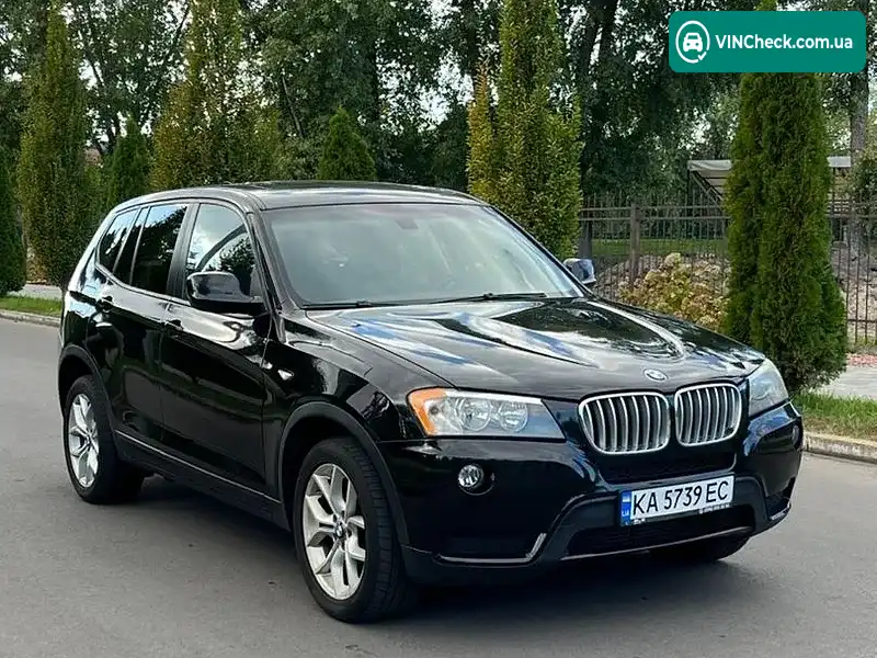 BMW X3 2012, фото з оголошення 1 з 13, VIN 5UXWX9C52D0A29475