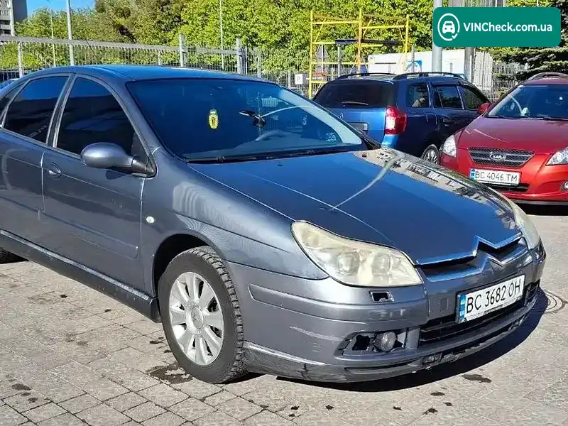Citroen C5 2006, фото з оголошення 1 з 9, VIN VF7RCRHRJ76754349