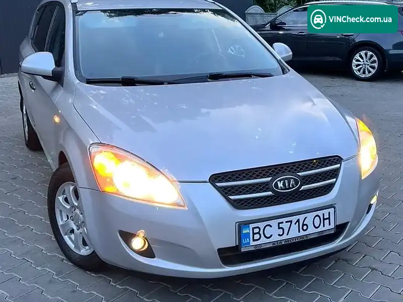 Kia Ceed 2009, фото з оголошення 2 з 20, VIN U5YFF52529L098619