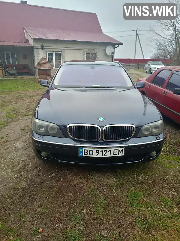 BMW 7 Series 2001, фото з оголошення 1 з 10, VIN WBAGL61080DM51545