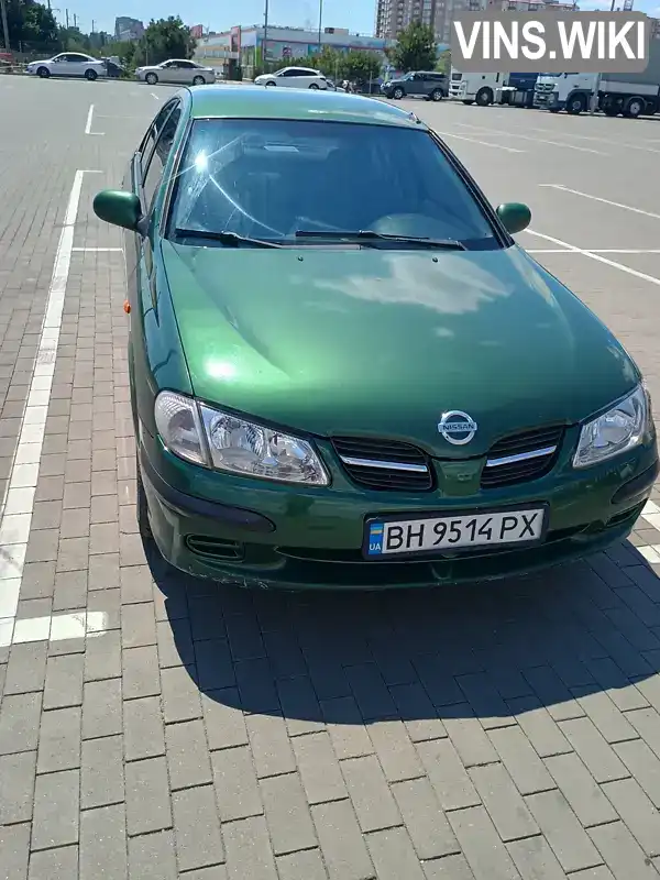 Nissan Almera 2001, фото з оголошення 1 з 8, VIN JN1CFAN16Z0007117
