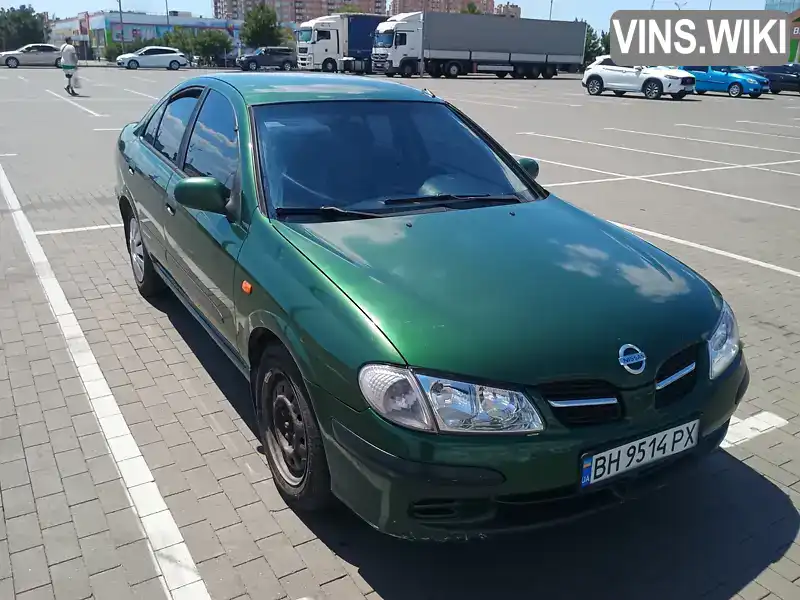 Nissan Almera 2001, фото з оголошення 2 з 8, VIN JN1CFAN16Z0007117