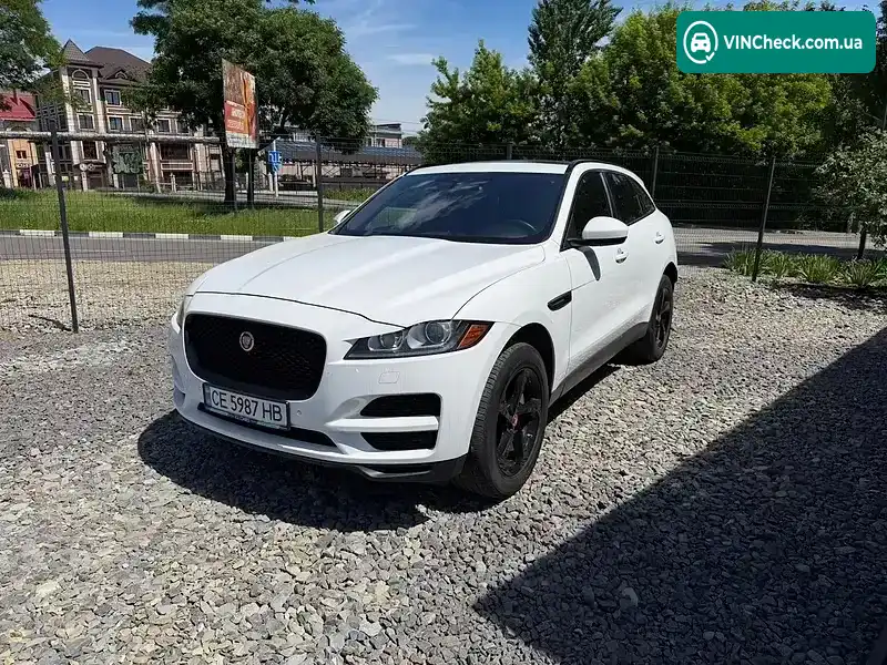 Jaguar F-Pace 2017, фото з оголошення 1 з 20, VIN SADCJ2FN2JA262398
