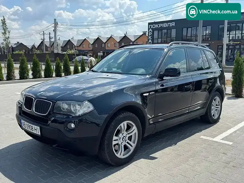 BMW X3 2009, фото з оголошення 2 з 20, VIN WBAPE11069WK01168