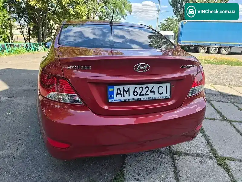 Hyundai Accent 2012, фото з оголошення 2 з 20, VIN Z94CU41CACR120847
