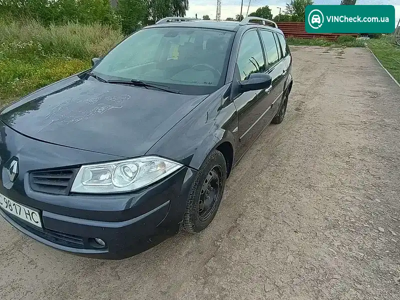 Renault Megane 2008, фото з оголошення 2 з 20, VIN VF1KMSFC540552212