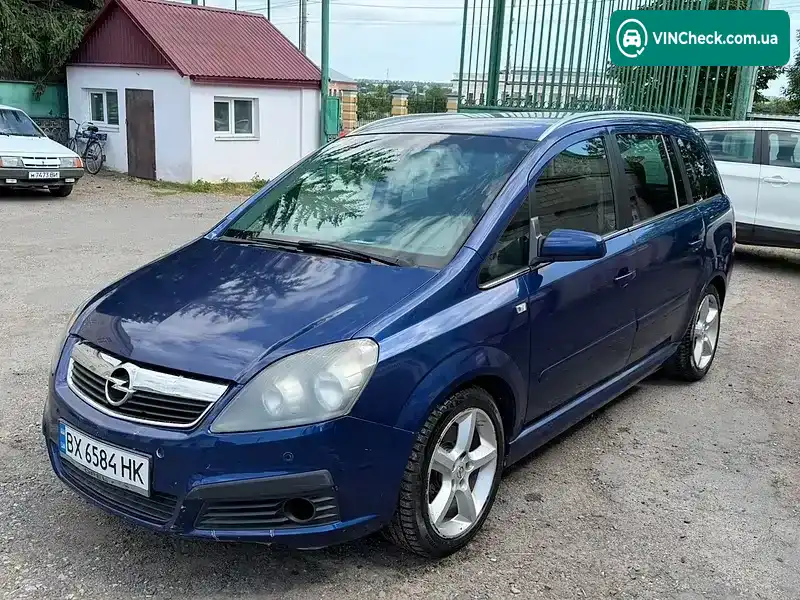 Opel Zafira 2008, фото з оголошення 2 з 20, VIN W0L0AHM7582156492