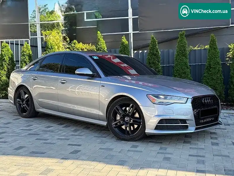 Audi A6 2015, фото з оголошення 2 з 10, VIN WAUGFAFCXGN079434