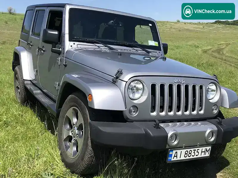 Jeep Wrangler 2016, фото з оголошення, VIN 1C4BJWEG0GL147989
