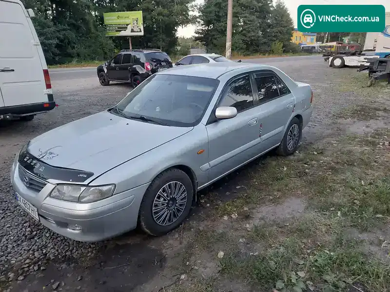Mazda 626 2001, фото з оголошення 2 з 15, VIN JMZGF12F501458013