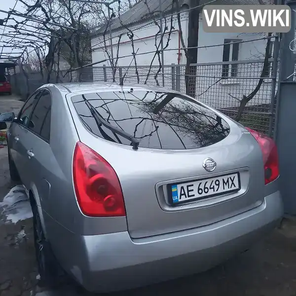 Nissan Primera 2002, фото з оголошення 1 з 21, VIN SJNFAAP12U0097776