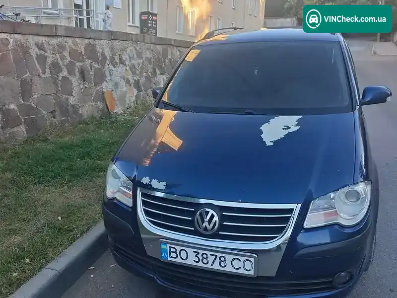 Volkswagen Touran 2008, фото з оголошення 1 з 15, VIN WVGZZZ1TZ8W115146