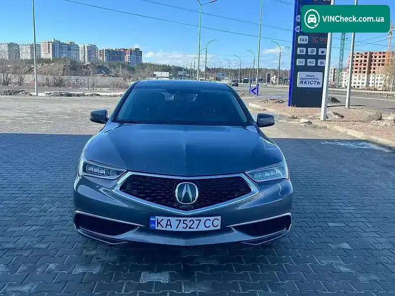 Acura TLX 2018, фото з оголошення 1 з 11, VIN 19UUB1F34KA002545