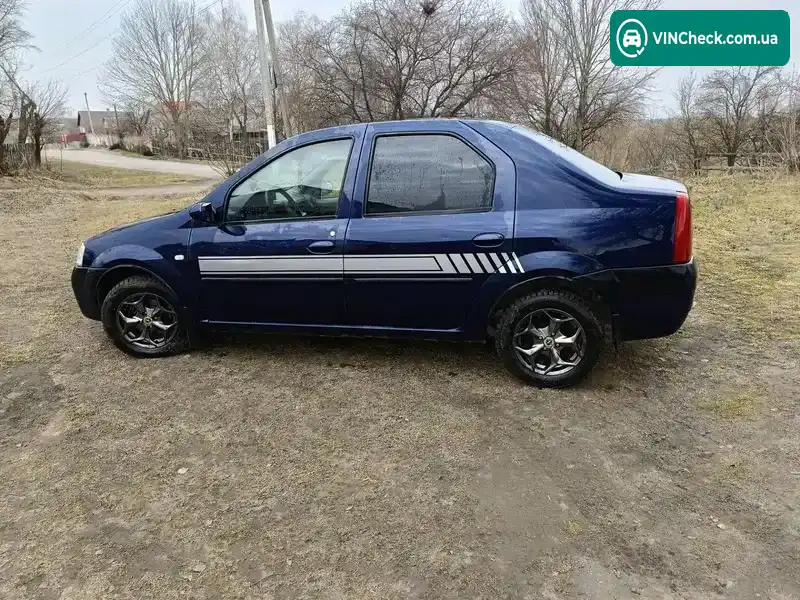 Dacia Logan 2008, фото з оголошення 2 з 11, VIN UU1LSDAGH39480860