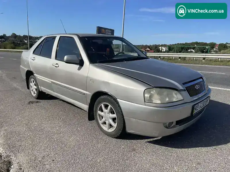 Chery Amulet 2008, фото з оголошення 1 з 14, VIN LVVDA11B28D025688