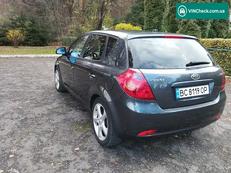 Kia Ceed 2008, фото з оголошення 2 з 18, VIN U5YFF24429L133073
