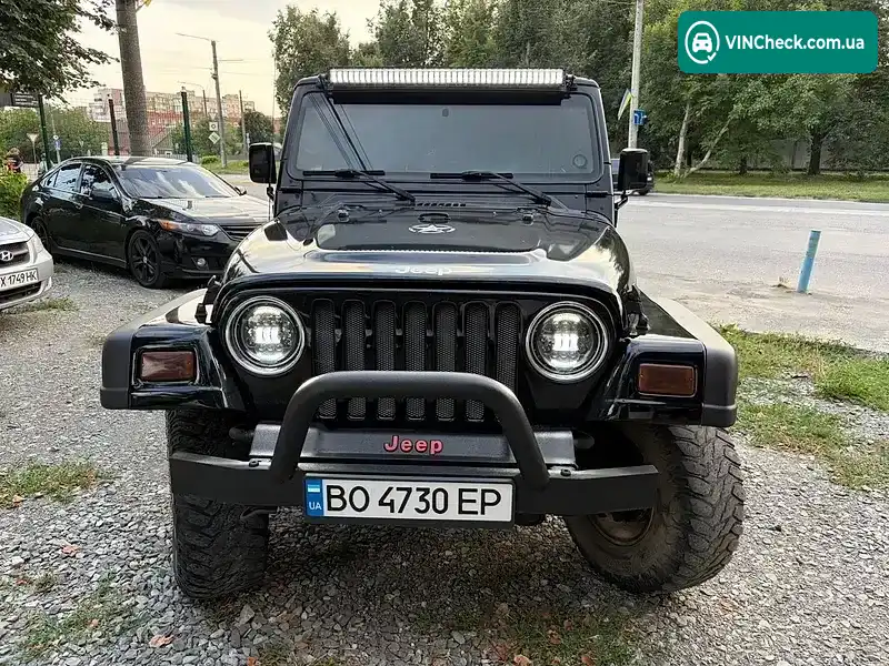 Jeep Wrangler 2001, фото з оголошення 1 з 11, VIN 1J4FAN9P91P327438
