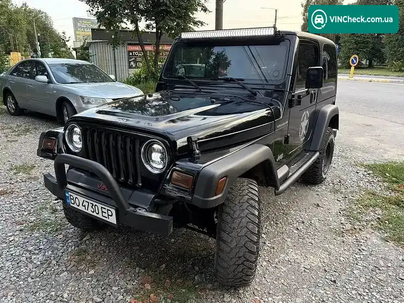 Jeep Wrangler 2001, фото з оголошення 2 з 11, VIN 1J4FAN9P91P327438