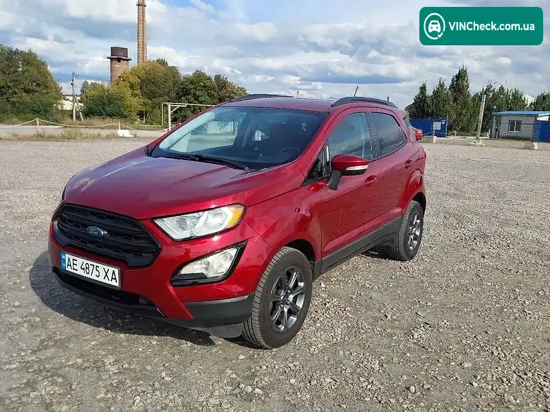 Ford EcoSport 2018, фото з оголошення 1 з 10, VIN MAJ6P1UL9JC214345