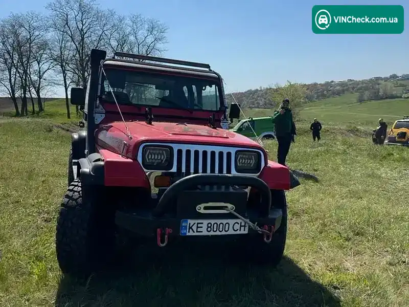Jeep Wrangler 1992, фото з оголошення 2 з 19, VIN 4J4FYN9P9NJ558861
