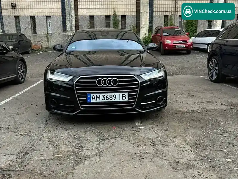 Audi A6 2017, фото з оголошення 2 з 10, VIN WAUZZZ4G3JN065452