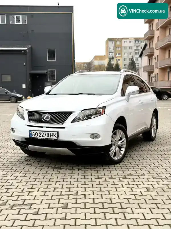Lexus RX 2009, фото з оголошення 1 з 21, VIN JTJBC11A002011899