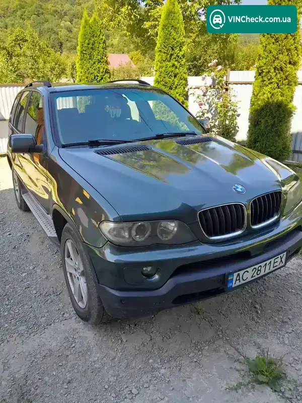 BMW X5 2006, фото з оголошення 1 з 11, VIN WBAFB71090LX65361