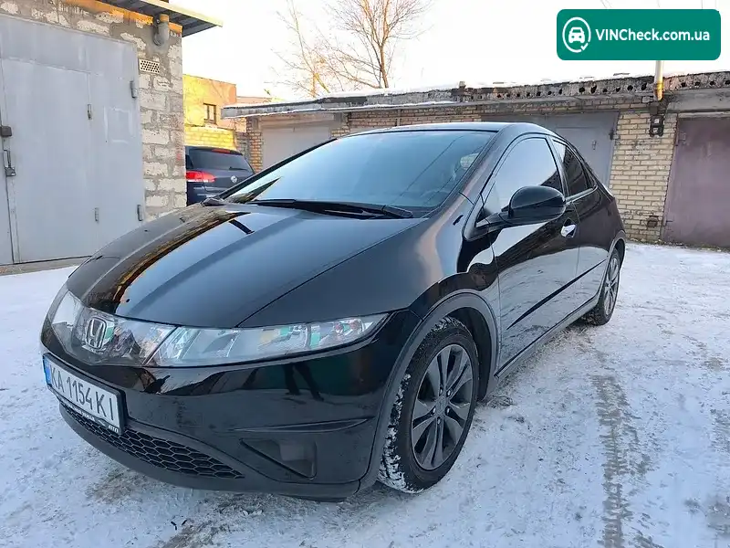 Honda Civic 2007, фото з оголошення 1 з 14, VIN SHHFK18407U003688