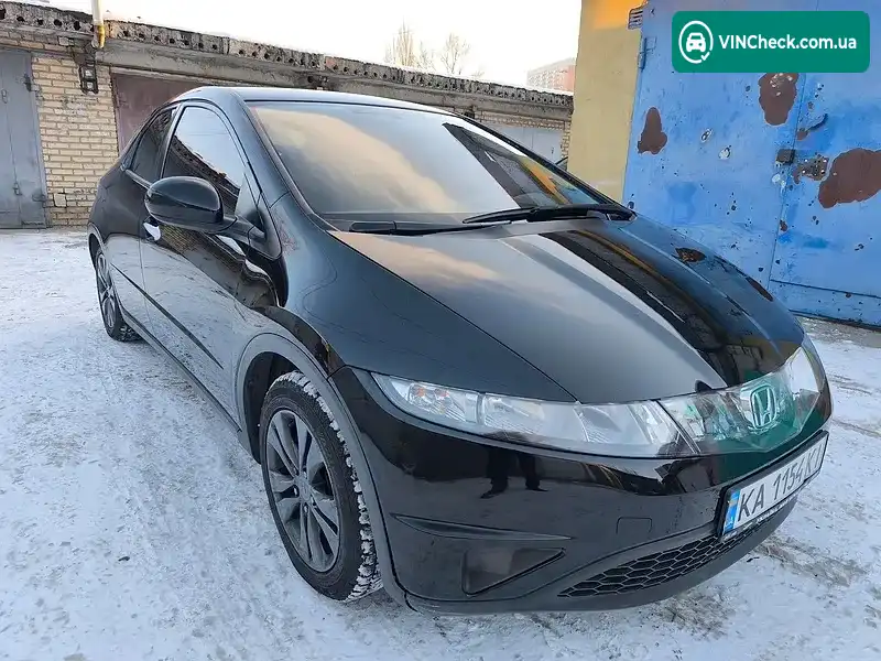 Honda Civic 2007, фото з оголошення 2 з 14, VIN SHHFK18407U003688