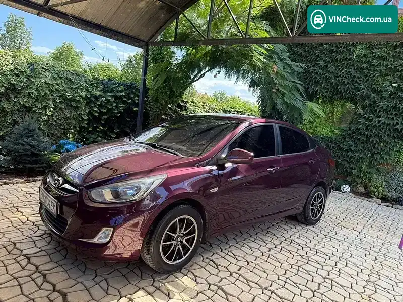 Hyundai Accent 2013, фото з оголошення 1 з 8, VIN Z94CU41CBCR184527