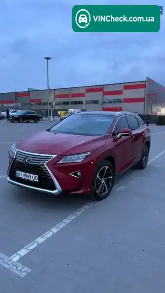 Lexus RX 2017, фото з оголошення 1 з 21, VIN 2T2BZMCA6HC084669
