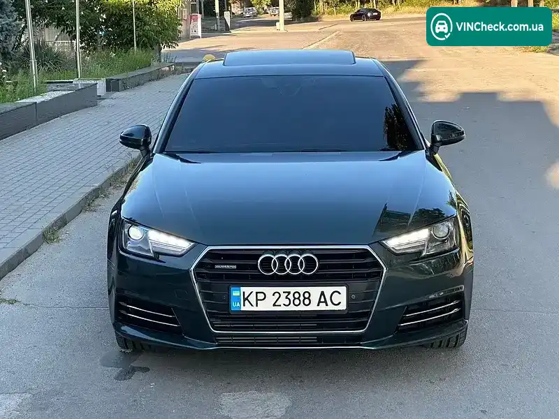 Audi A4 2016, фото з оголошення 2 з 16, VIN WAUANAF40HN013607